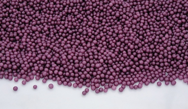 Sugar pearls medium glitter violet 40 g at sweetART
